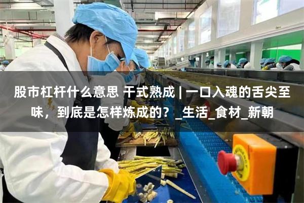 股市杠杆什么意思 干式熟成 | 一口入魂的舌尖至味，到底是怎样炼成的？_生活_食材_新朝